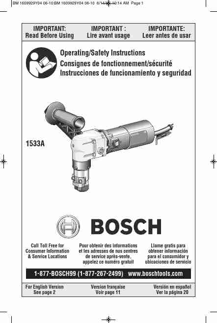 Bosch Power Tools Grinder 1533A-page_pdf